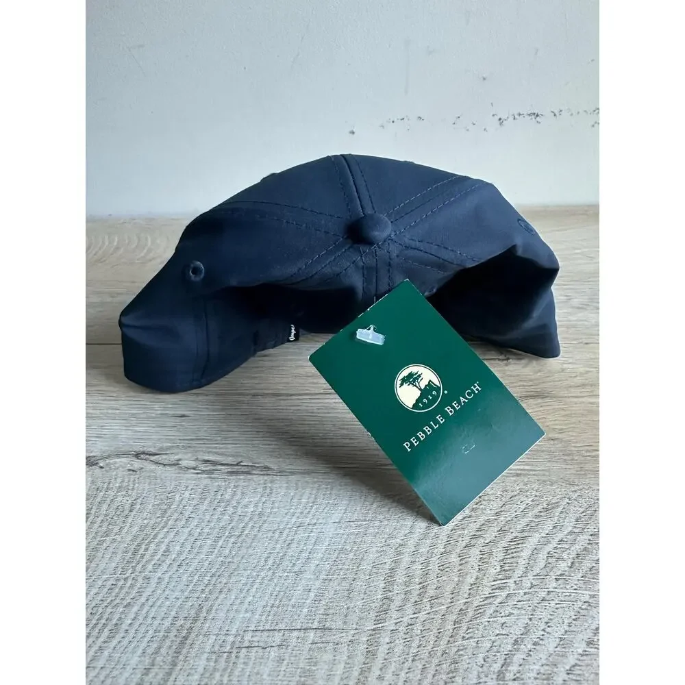 Pebble Beach Golf LInks Rope Hat Imperial Headwear Navy Blue OS NEW